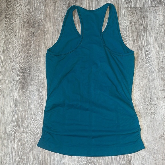 Athleta speed seamless Teal Racerback Tank Top size small in teal workout - Picture 6 of 6